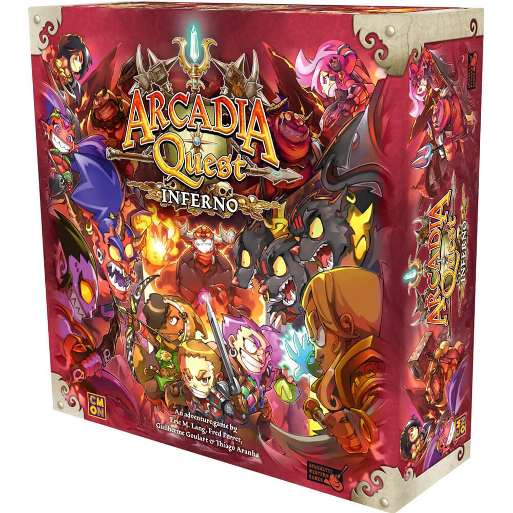 Arcadia Quest Inferno Board Game