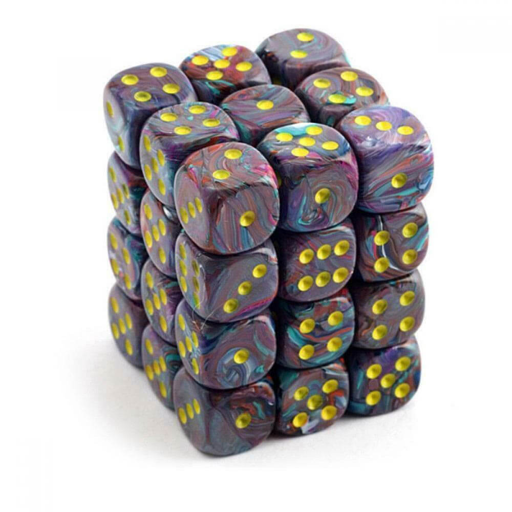 D6 DICE FESTIEF 12 mm (36 dobbelstenen)