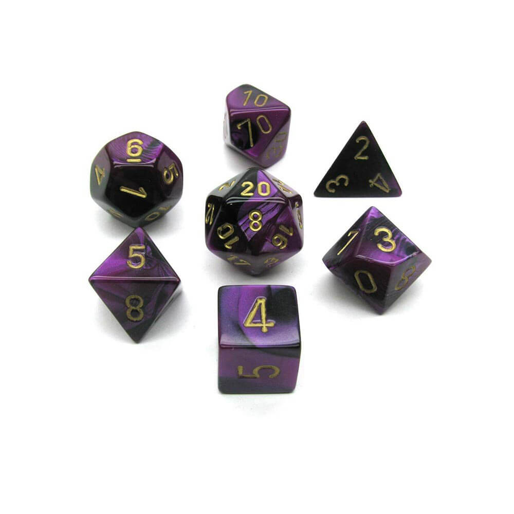 Zestaw D7 Dice Gemini Poly (7 kości)