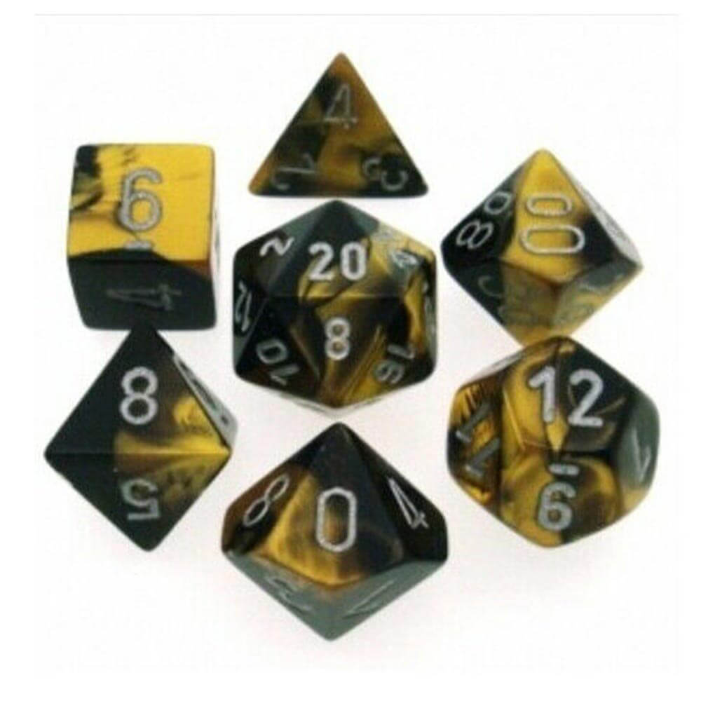 D7 die set terninger gemini poly (7 terninger)