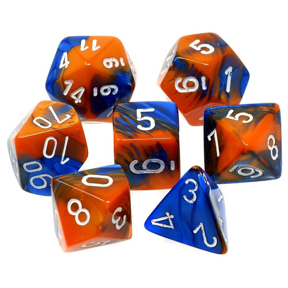 Zestaw D7 Dice Gemini Poly (7 kości)