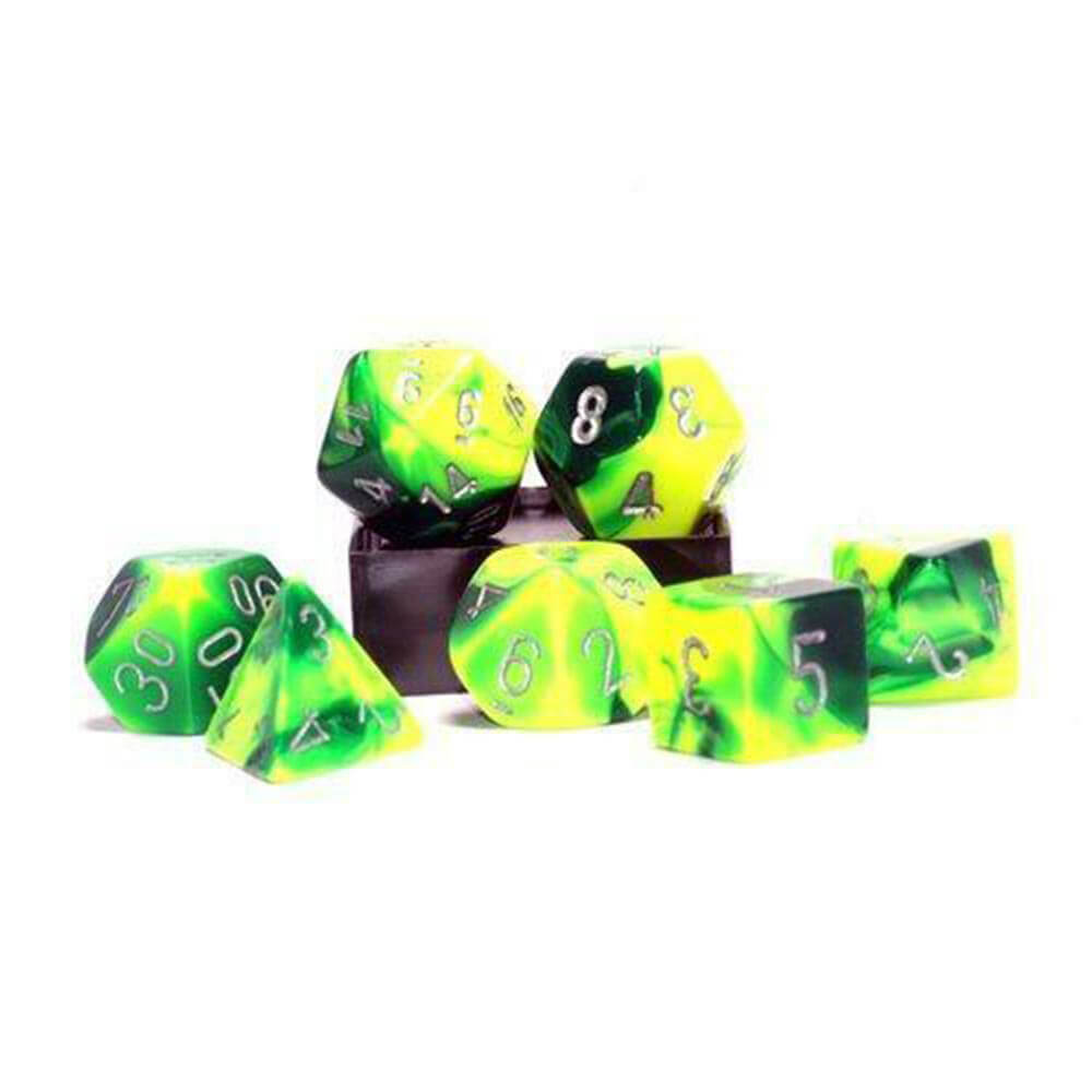 D7 Die Set Dice Gemini Poly (7 dobbelstenen)