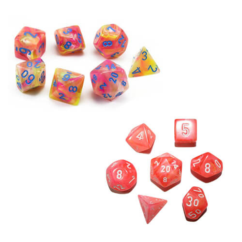 D7-Die Set Dice (7 Dice in Display)