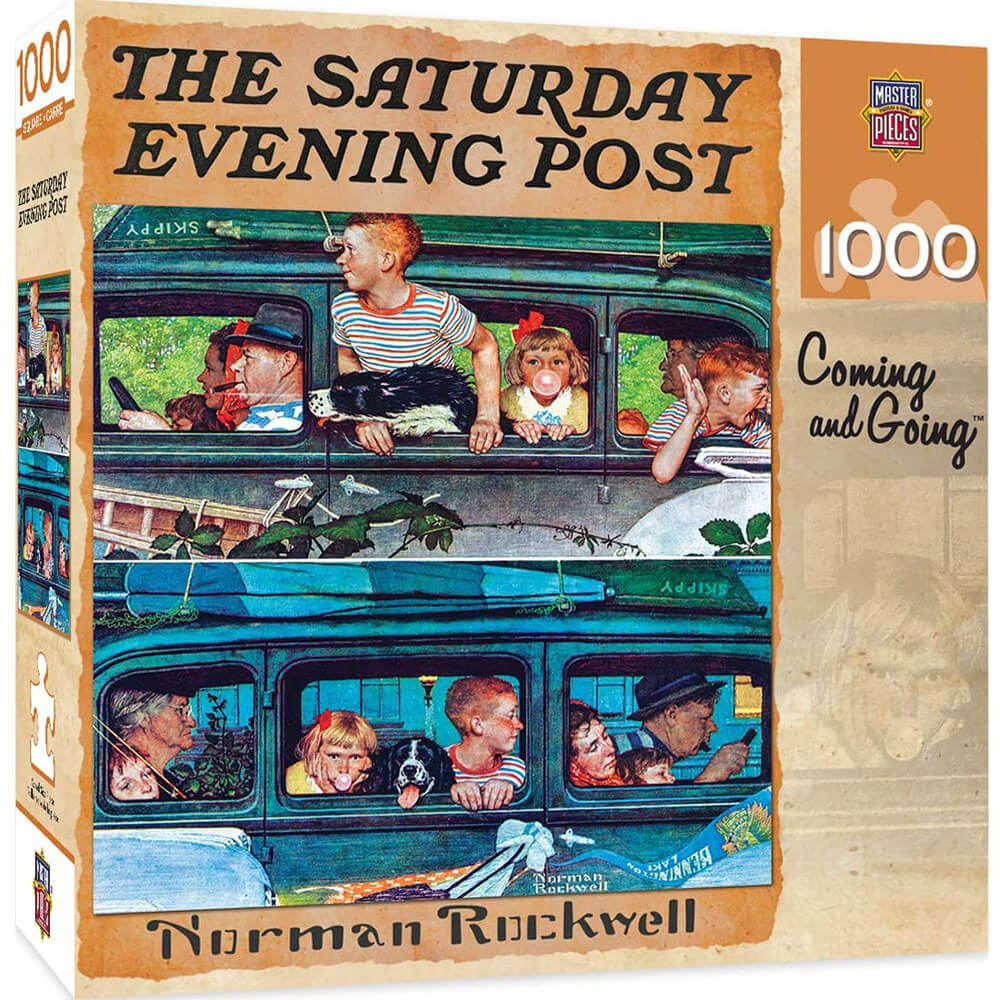 Saturday Evening Post 1000pc -puslespillet