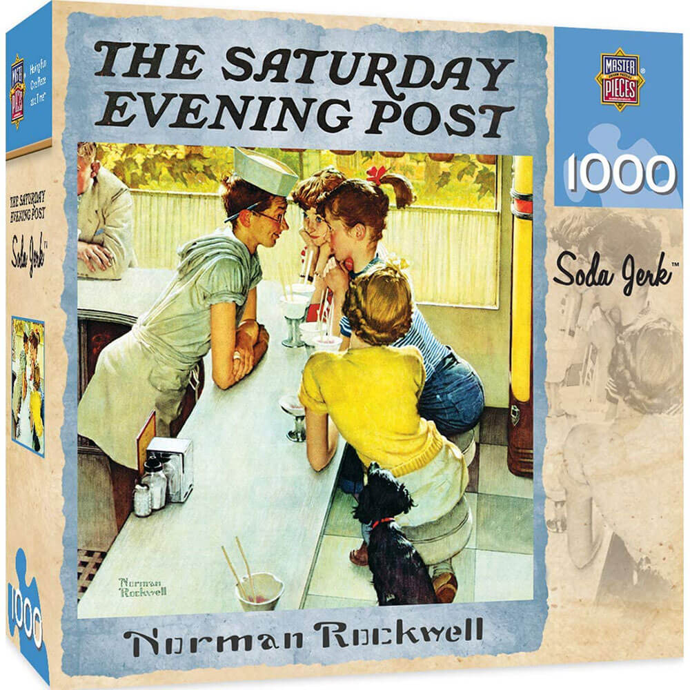 Saturday Evening Post 1000pc -puslespillet