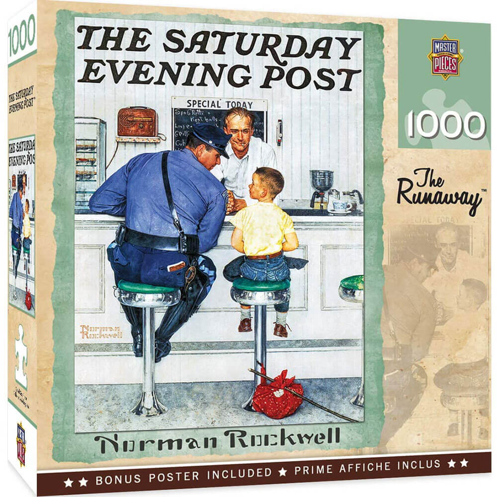 O quebra -cabeça do Saturday Evening Post 1000pc