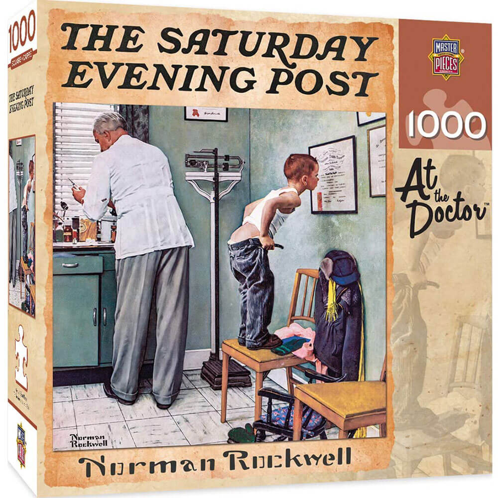 O quebra -cabeça do Saturday Evening Post 1000pc