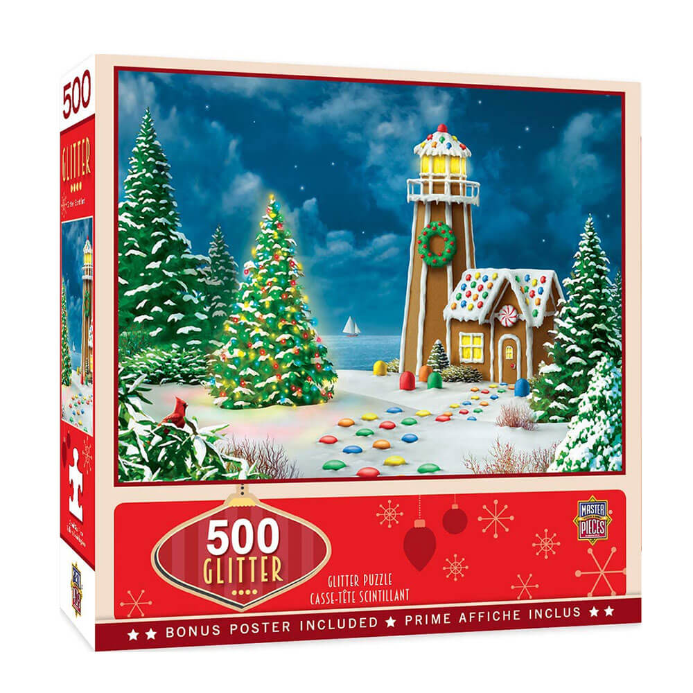 MP Holiday Glitter Puzzle (500 st)