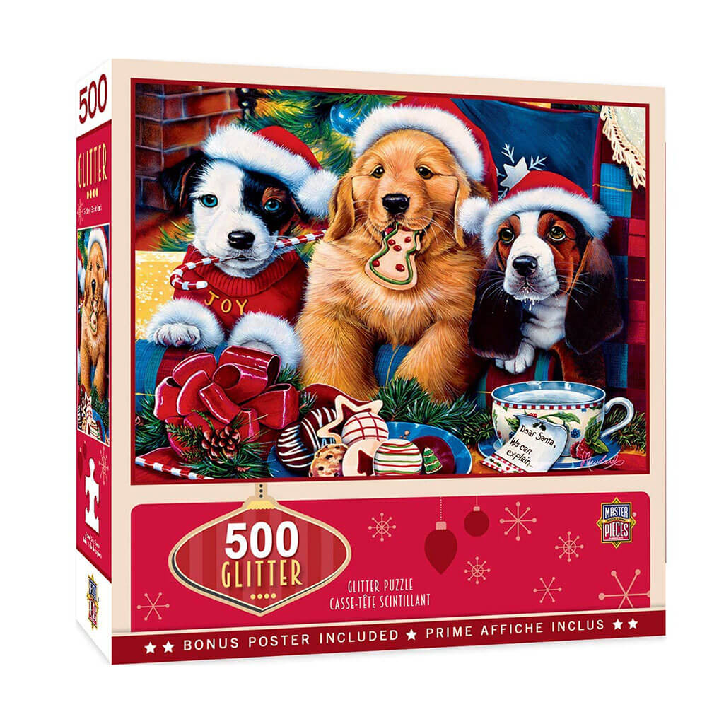 MP Holiday Glitter Puzzle (500pcs)