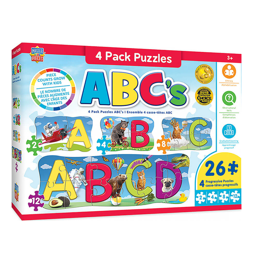 Puzzle Educational (4 paquete)