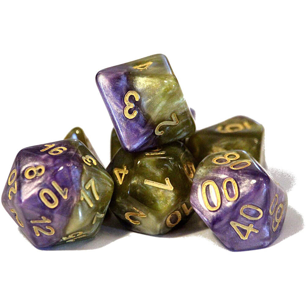 HalfSies Dice (conjunto de 7 dados poli)