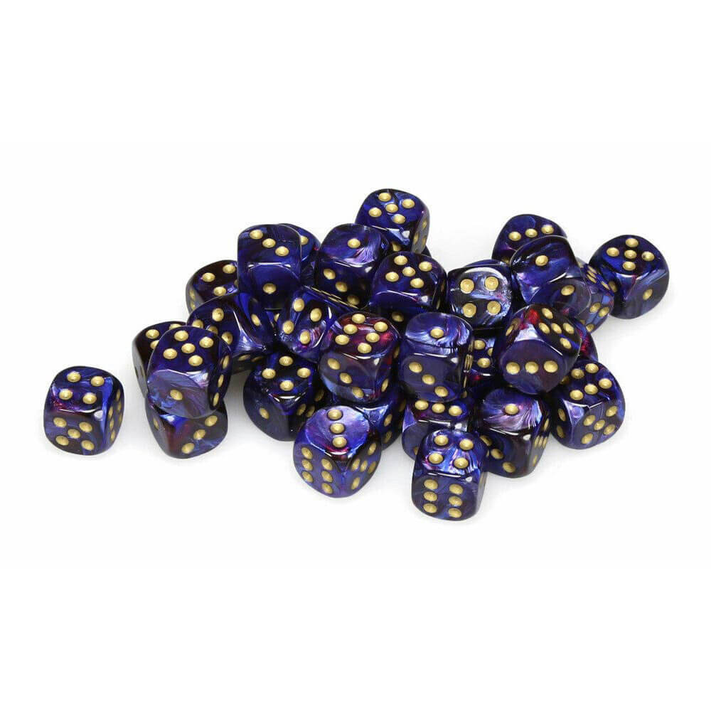 D6 DICE SCARAB 12mm (36 DICE)