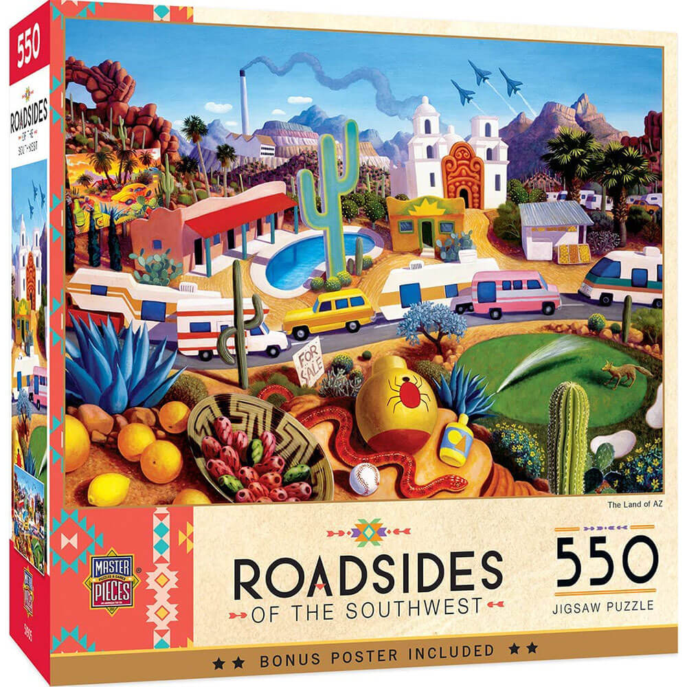 Roadsides of the Southwest 550 Puzzle