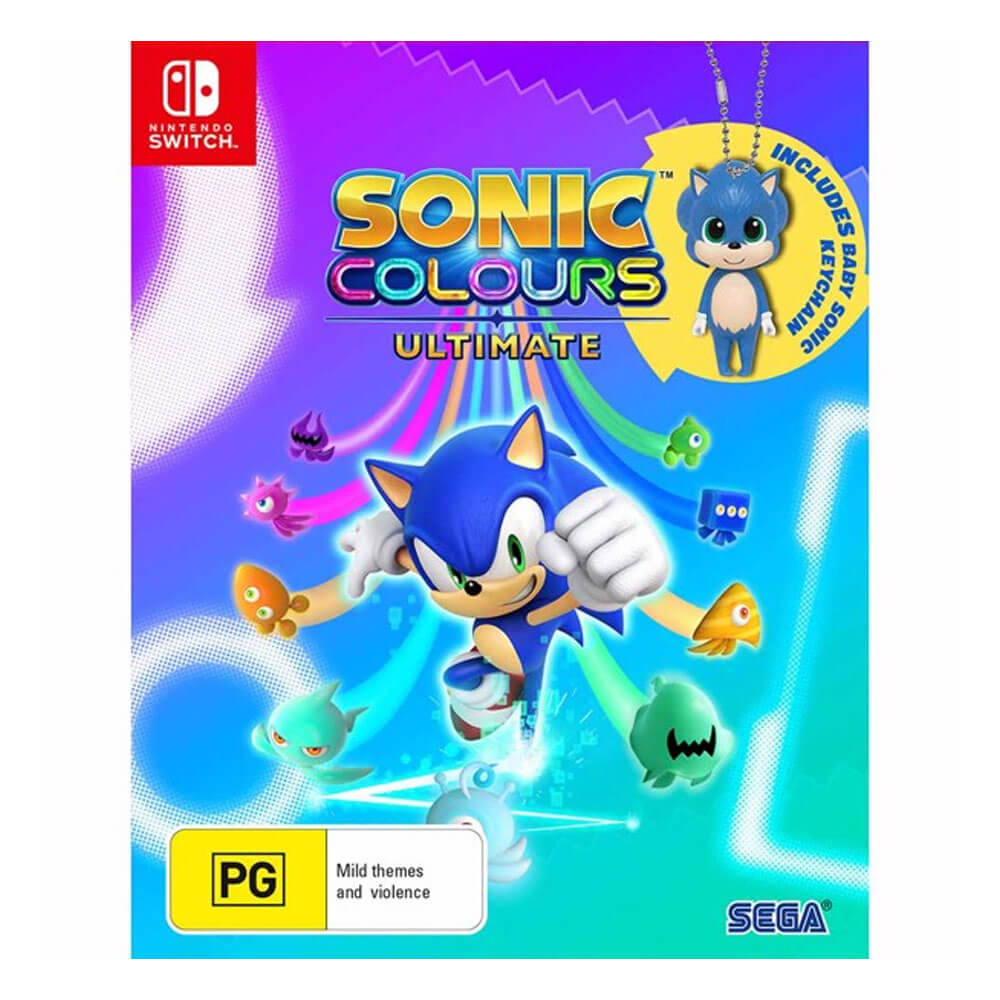 Jeu vidéo de sonic couleurs ultime en édition limitée