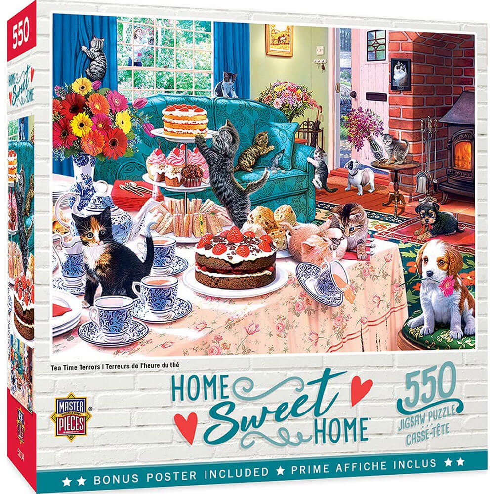 MasterPieces Home Sweet Home 550pc Puzzle