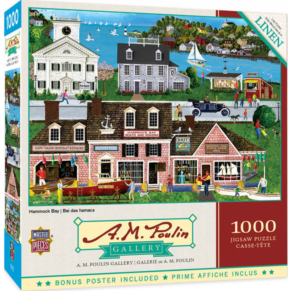 Masterpieces A.M. Puzzle Poulin 1000pc