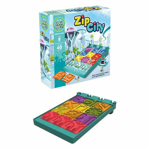 Logiquest Zip City Game