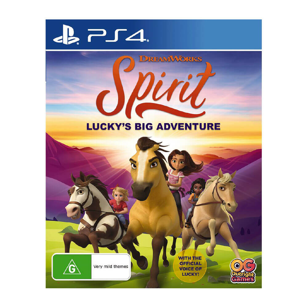 Dreamworks Spirit Lucky's Big Adventure Video Game