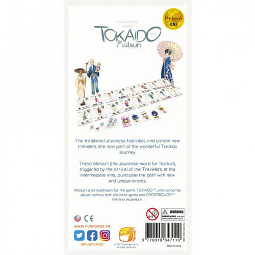 Tokaido Matsuri Game 5th Edition