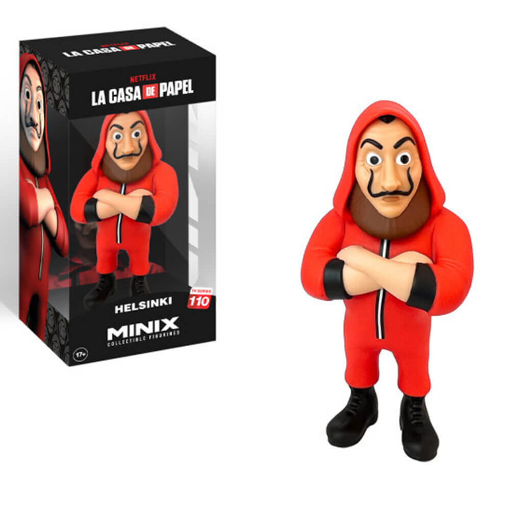 Minix Money Heist med maske samlefigur