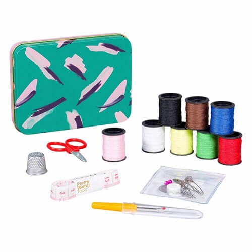 Pretty Useful Tools Sew & Repair Kit (Jungle Strokes Green)