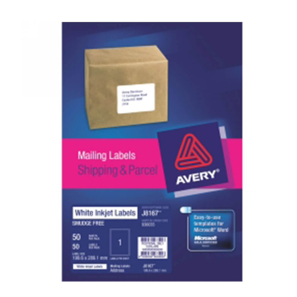 Avery Inkjet -label