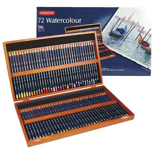 Derwent Coloured Pencil Watercolour (72pcs)