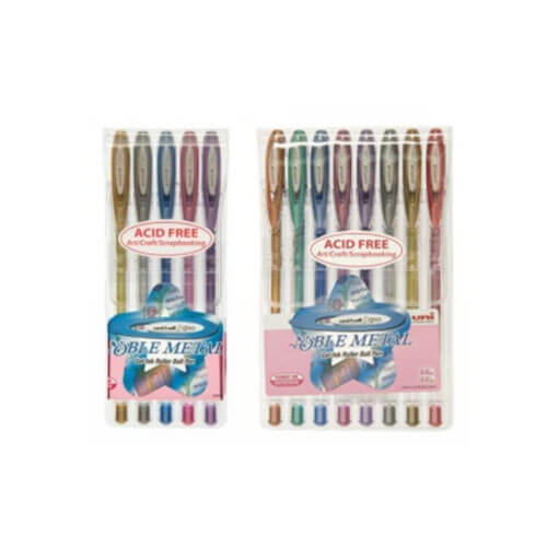 Uni-Ball Signo Noble Metalic Fine Pen Assorted