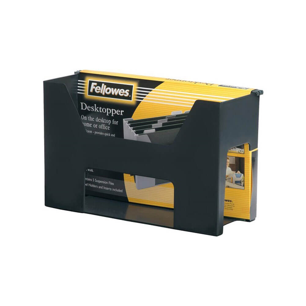 Fellowes Desktopper Accents Filer (Black)