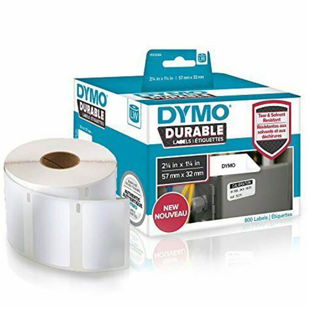 Dymo verzendlabel wit