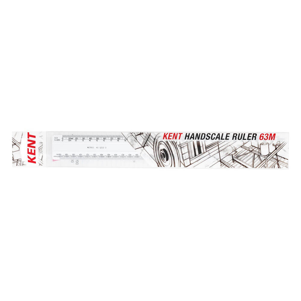 Kent Doublesided Handscale Ruler