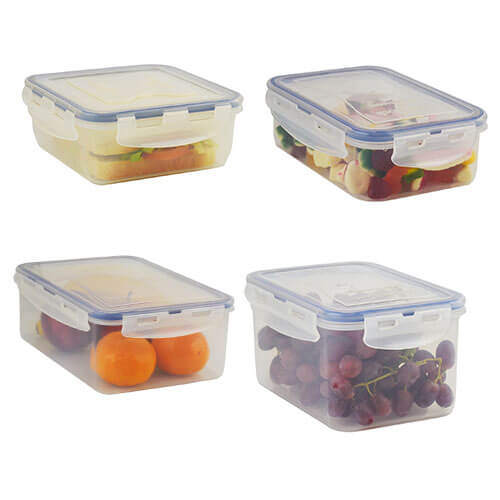 Italplast Air Lock Food Container Clear