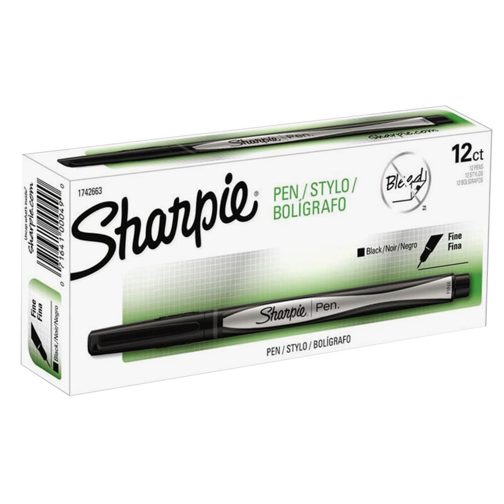 Sharpie Fineliner Pen (12pk)