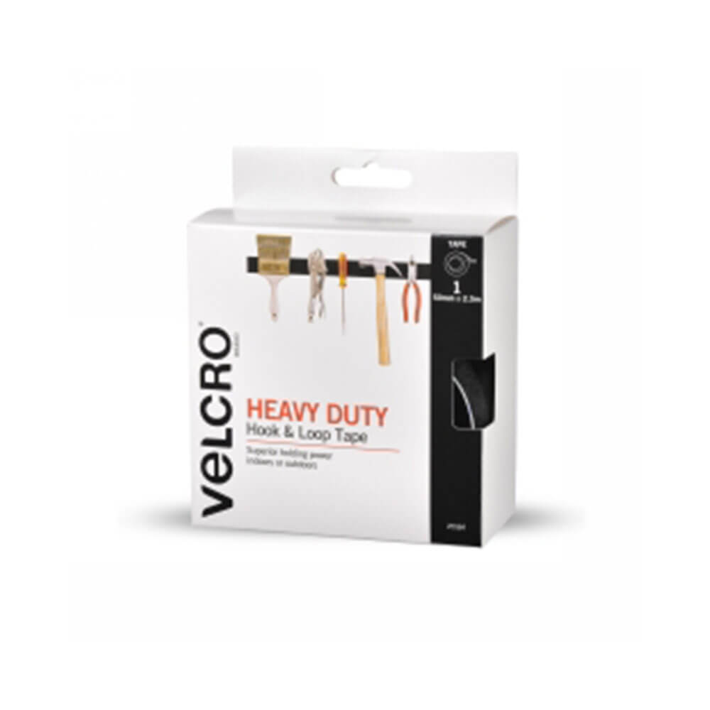 Velcro Hailtwuty Hook & Look Tape (preto)