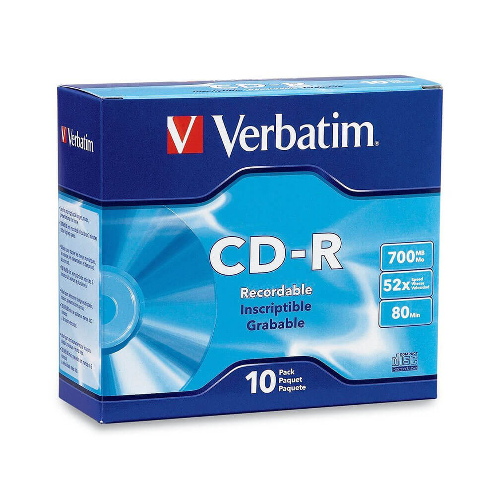 Letterlijk CD-R 80 min 52x 700 MB