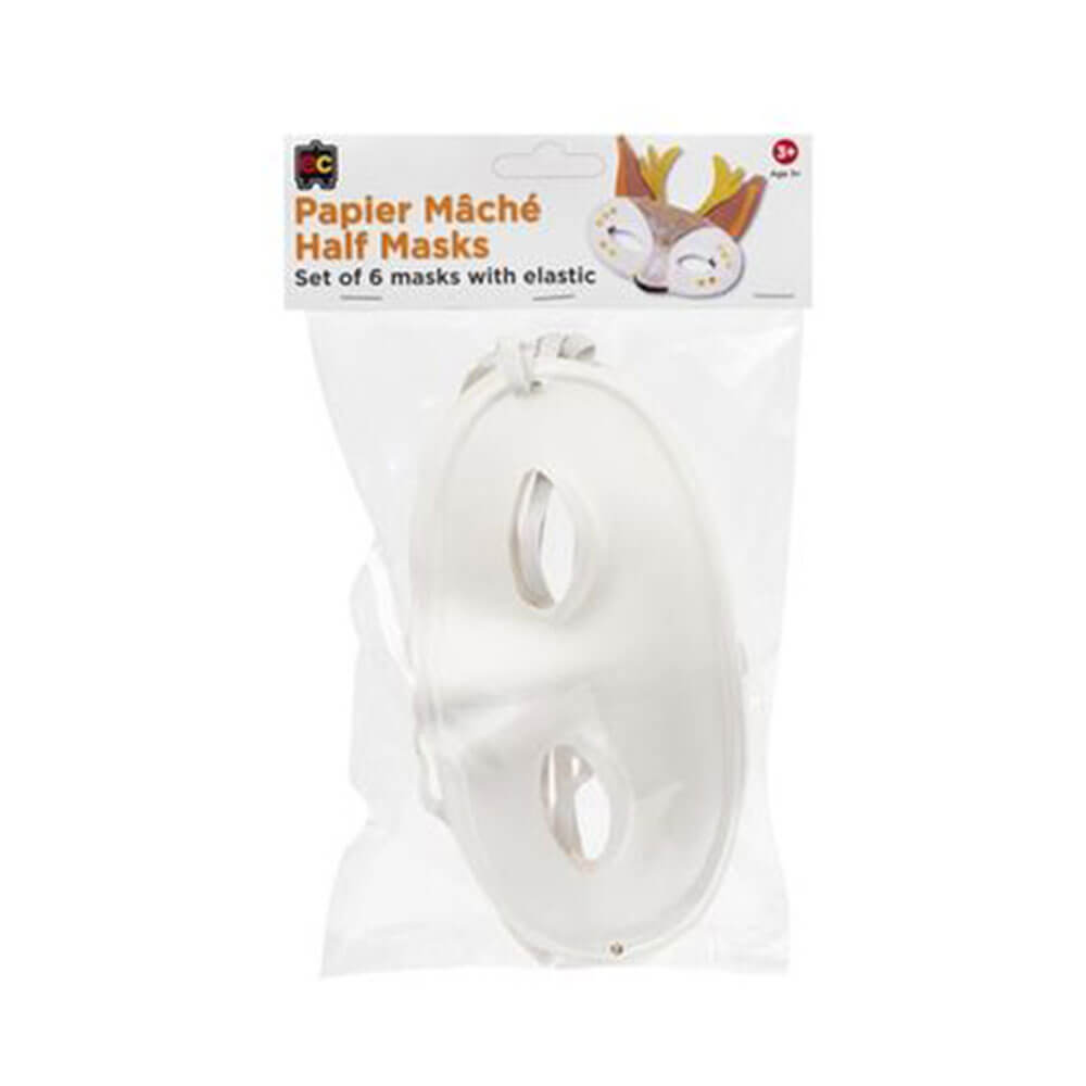 Maschere mache di carta EC 6pk