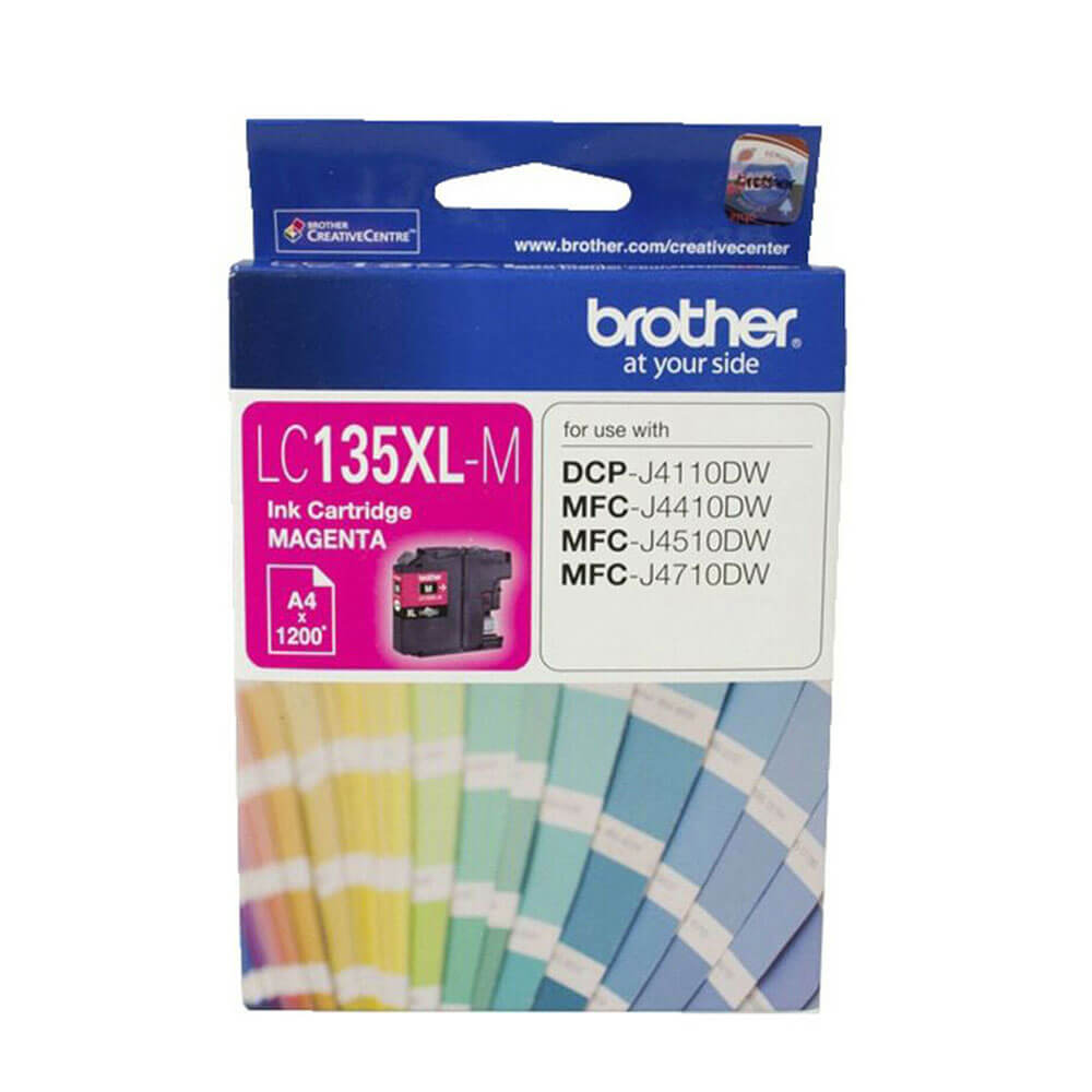 Brother InkJet Cartridge LC135XL Högt utbyte