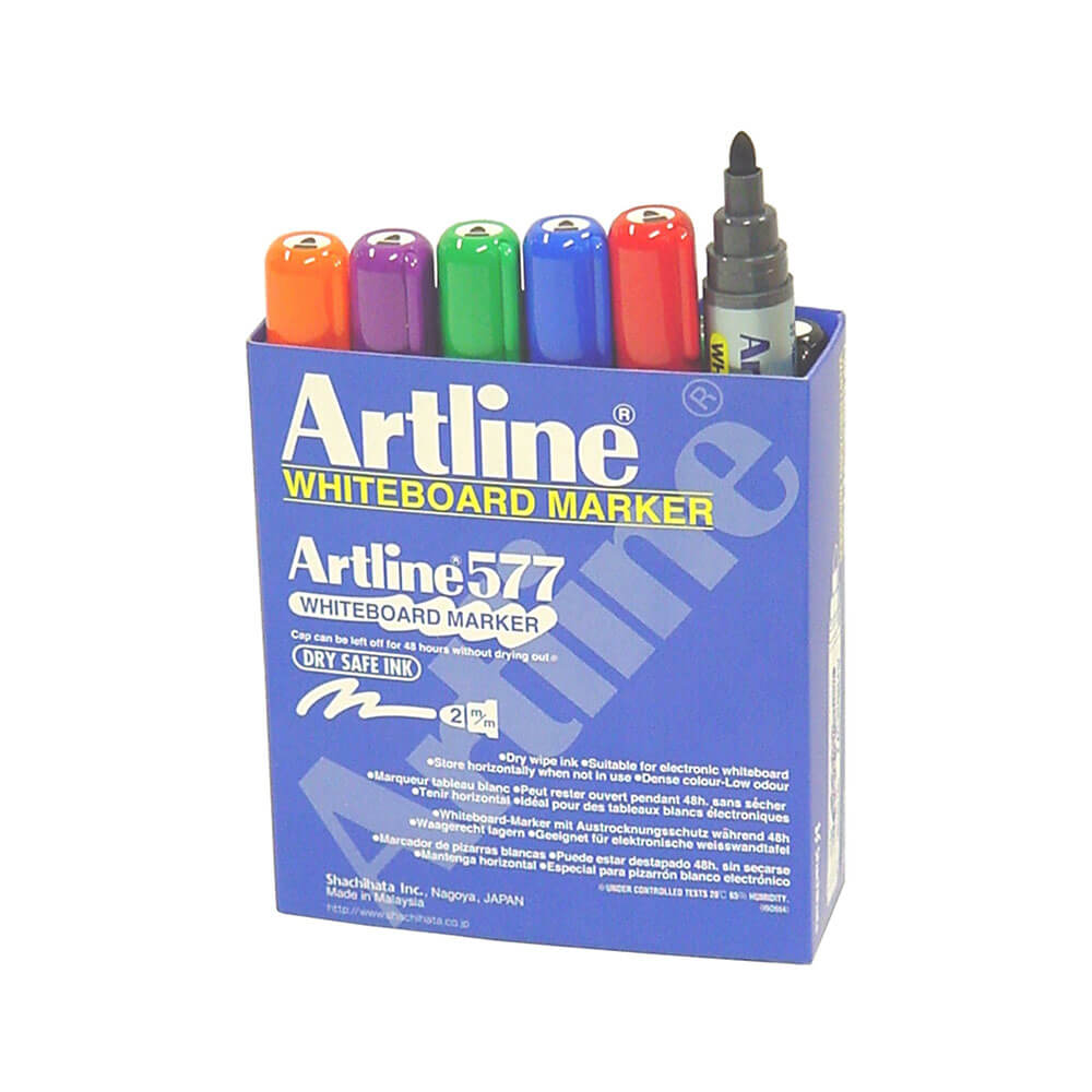 Artline whiteboard marker 3 mm kogel geassorteerd