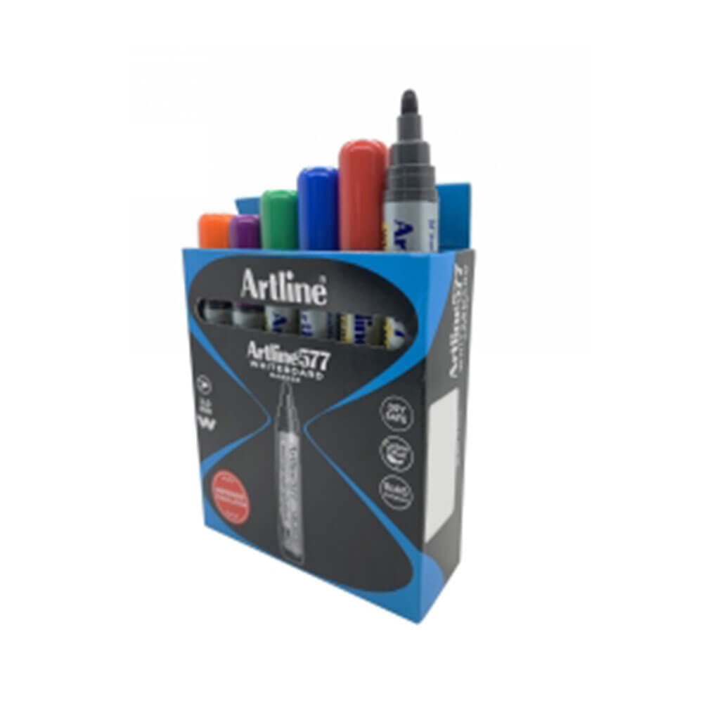 Artline whiteboard marker 2 mm kogel geassorteerd