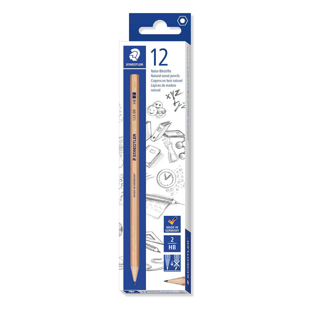 Staedtler Natural Lead Pencils (12/Box)