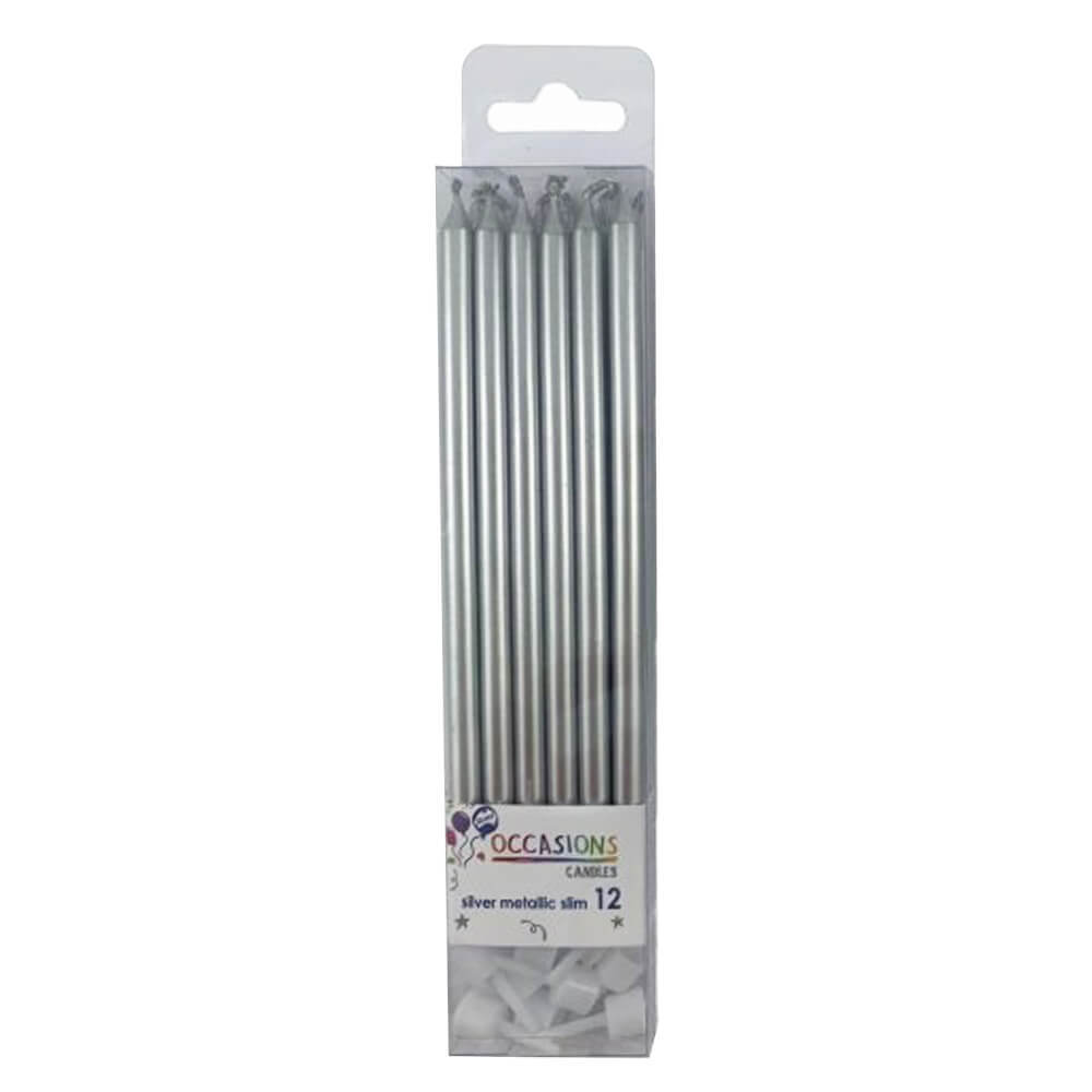 Alpen Slim Candles com detentores de 120 mm (12pk)