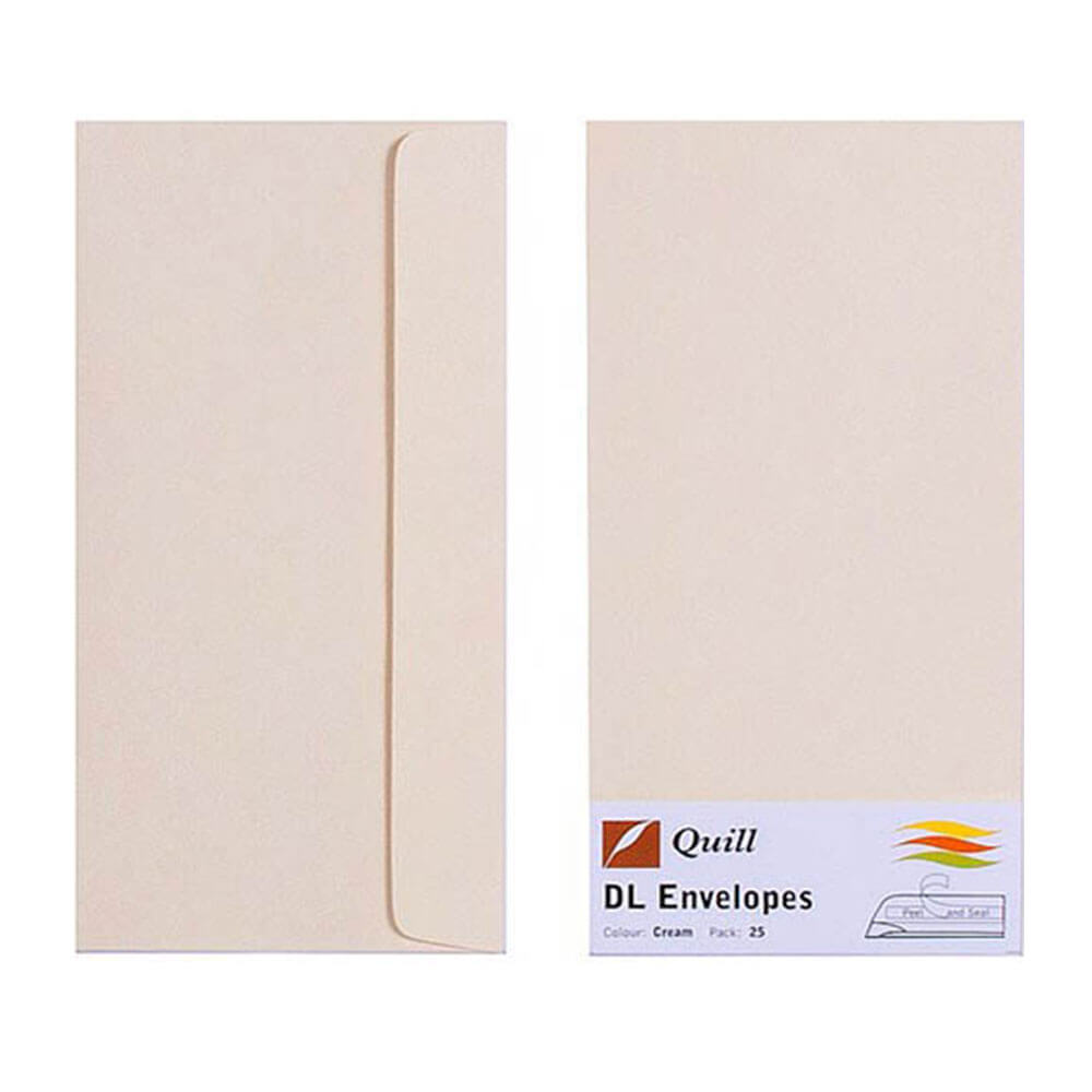 Sobre de quill 25PK 80GSM (DL)