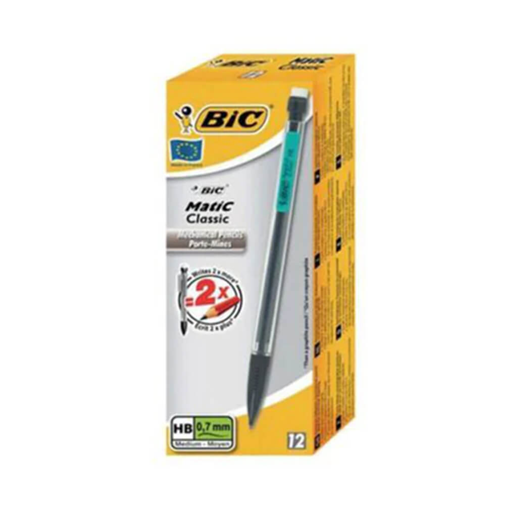 Bic Matic Original Mechanical Pencils 0.7 mm 12pcs (surtido)