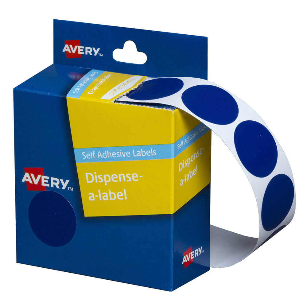 Rótulos de pontos auto-adesivos de Avery 24mm (500pcs)