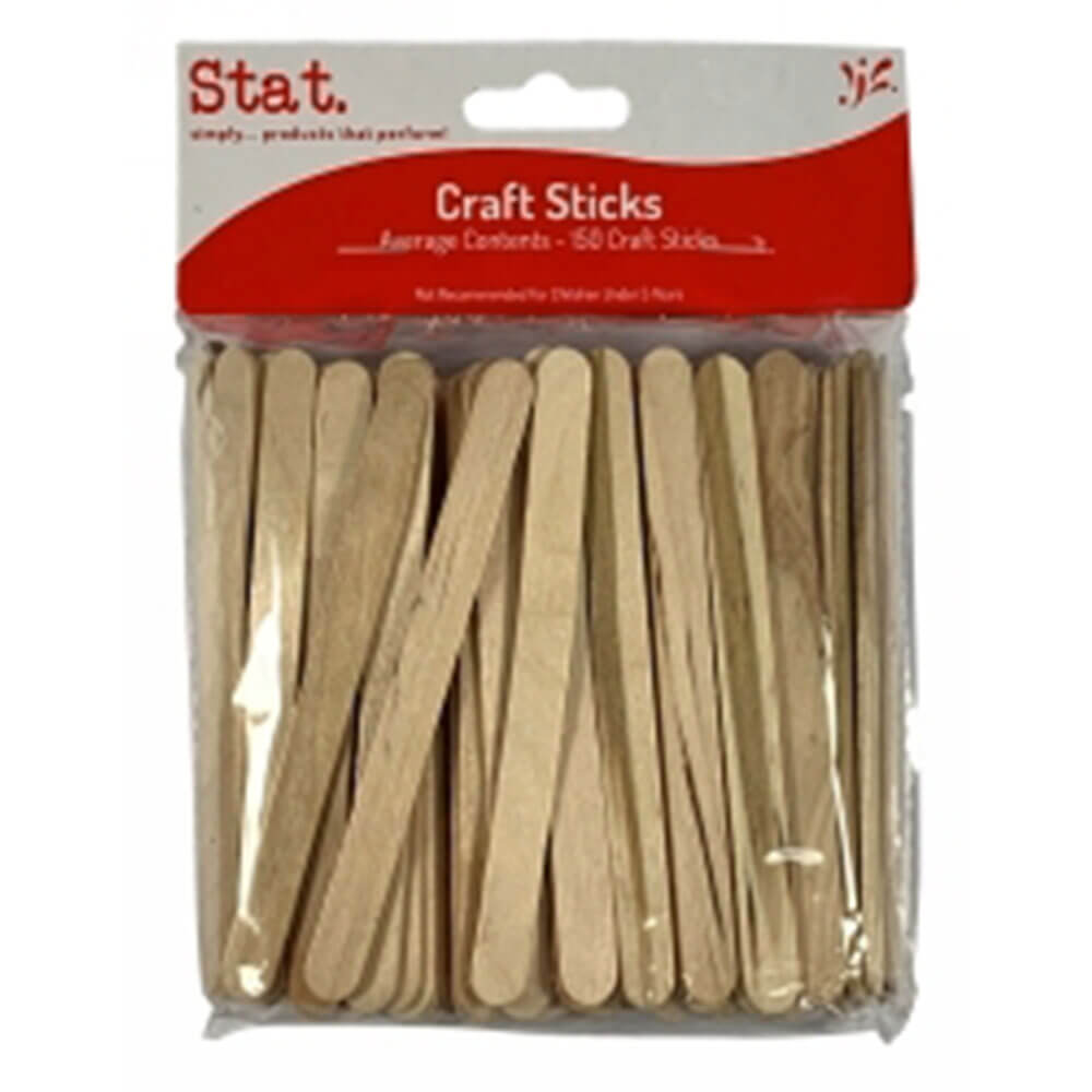 Stat Wood Craft Sticks (150pk)