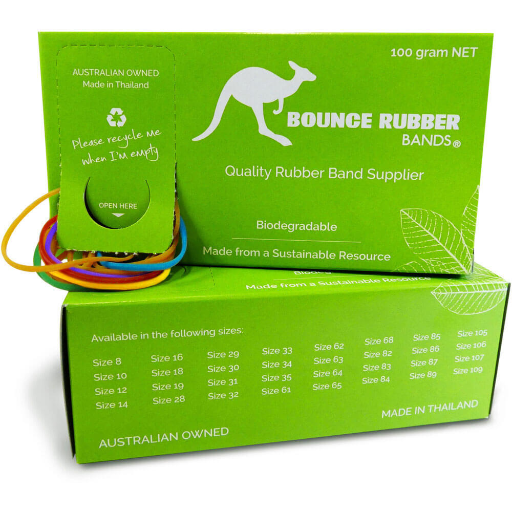 Bounce -Gummibänder 100g (verschiedene Größe)