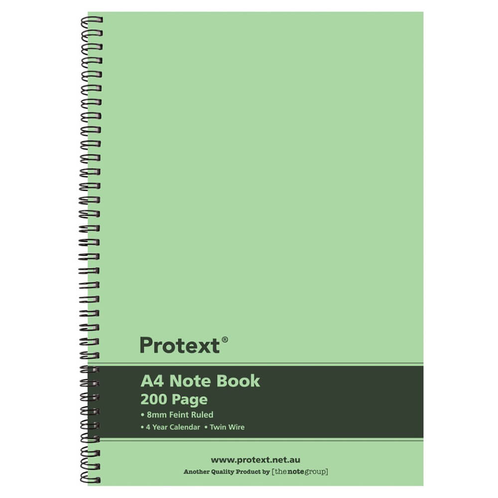 Protext Twin Wire Notebook 200 pagine (A4)