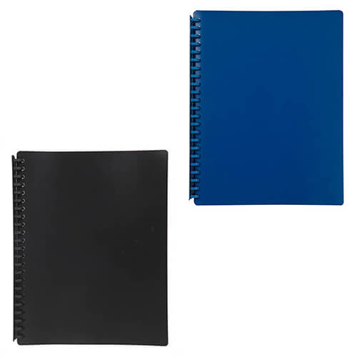 Marbig Refillable Display Book 20 pocket (A4)