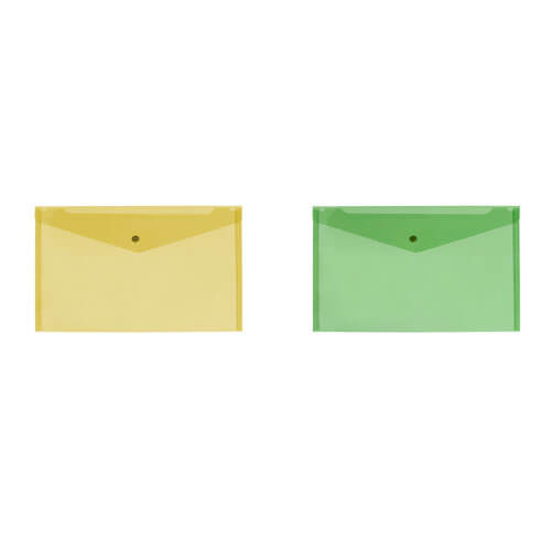 Protext Button Closure Document Wallet (A4)