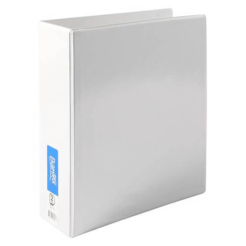 Bantex Insert Binder 65mm A4 (White)